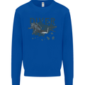 Scuba Diving Diver Kids Sweatshirt Jumper Royal Blue