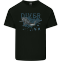 Scuba Diving Diver Kids T-Shirt Childrens Black