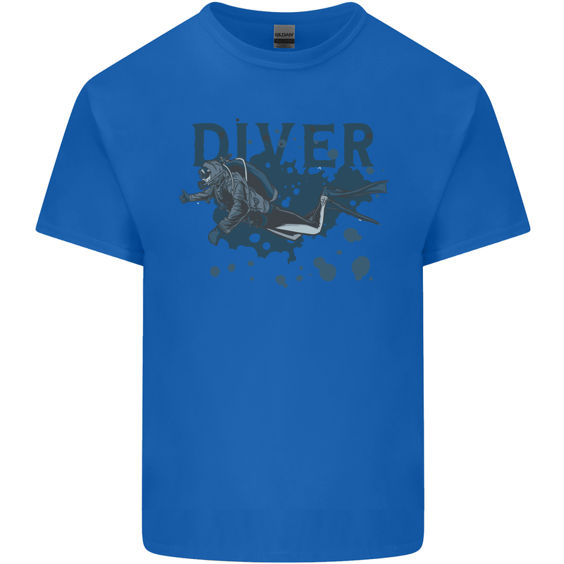 Scuba Diving Diver Kids T-Shirt Childrens Royal Blue