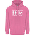 Scuba Diving Problem Solved Mens 80% Cotton Hoodie Azelea
