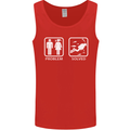 Scuba Diving Problem Solved Mens Vest Tank Top Red