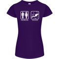 Scuba Diving Problem Solved Womens Petite Cut T-Shirt Purple