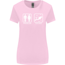 Scuba Diving Problem Solved Womens Wider Cut T-Shirt Light Pink