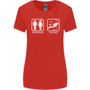 Scuba Diving Problem Solved Womens Wider Cut T-Shirt Red