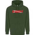 Scuba Diving Scubaholic Diver Dive Childrens Kids Hoodie Forest Green
