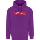Scuba Diving Scubaholic Diver Dive Childrens Kids Hoodie Purple