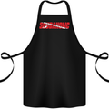 Scuba Diving Scubaholic Diver Dive Cotton Apron 100% Organic Black
