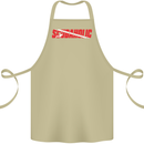 Scuba Diving Scubaholic Diver Dive Cotton Apron 100% Organic Khaki