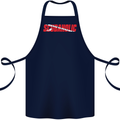 Scuba Diving Scubaholic Diver Dive Cotton Apron 100% Organic Navy Blue