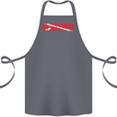 Scuba Diving Scubaholic Diver Dive Cotton Apron 100% Organic Steel