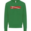 Scuba Diving Scubaholic Diver Dive Kids Sweatshirt Jumper Irish Green