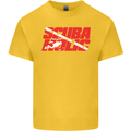 Scuba Diving Scubaholic Diver Dive Kids T-Shirt Childrens Yellow