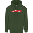 Scuba Diving Scubaholic Diver Dive Mens 80% Cotton Hoodie Forest Green
