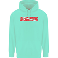 Scuba Diving Scubaholic Diver Dive Mens 80% Cotton Hoodie Peppermint
