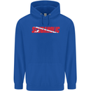 Scuba Diving Scubaholic Diver Dive Mens 80% Cotton Hoodie Royal Blue