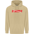 Scuba Diving Scubaholic Diver Dive Mens 80% Cotton Hoodie Sand