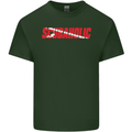 Scuba Diving Scubaholic Diver Dive Mens Cotton T-Shirt Tee Top Forest Green