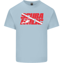 Scuba Diving Scubaholic Diver Dive Mens Cotton T-Shirt Tee Top Light Blue