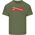 Scuba Diving Scubaholic Diver Dive Mens Cotton T-Shirt Tee Top Military Green