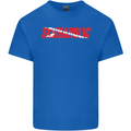 Scuba Diving Scubaholic Diver Dive Mens Cotton T-Shirt Tee Top Royal Blue