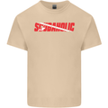 Scuba Diving Scubaholic Diver Dive Mens Cotton T-Shirt Tee Top Sand