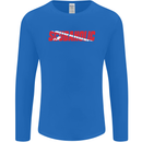 Scuba Diving Scubaholic Diver Dive Mens Long Sleeve T-Shirt Royal Blue