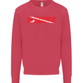 Scuba Diving Scubaholic Diver Dive Mens Sweatshirt Jumper Heliconia