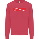 Scuba Diving Scubaholic Diver Dive Mens Sweatshirt Jumper Heliconia