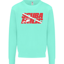 Scuba Diving Scubaholic Diver Dive Mens Sweatshirt Jumper Peppermint
