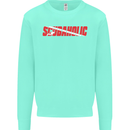 Scuba Diving Scubaholic Diver Dive Mens Sweatshirt Jumper Peppermint