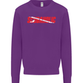 Scuba Diving Scubaholic Diver Dive Mens Sweatshirt Jumper Purple