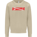 Scuba Diving Scubaholic Diver Dive Mens Sweatshirt Jumper Sand