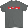 Scuba Diving Scubaholic Diver Dive Mens T-Shirt Cotton Gildan Charcoal