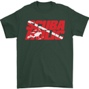Scuba Diving Scubaholic Diver Dive Mens T-Shirt Cotton Gildan Forest Green