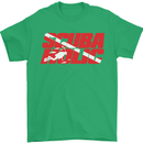 Scuba Diving Scubaholic Diver Dive Mens T-Shirt Cotton Gildan Irish Green