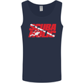 Scuba Diving Scubaholic Diver Dive Mens Vest Tank Top Navy Blue