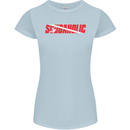 Scuba Diving Scubaholic Diver Dive Womens Petite Cut T-Shirt Light Blue