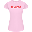 Scuba Diving Scubaholic Diver Dive Womens Petite Cut T-Shirt Light Pink