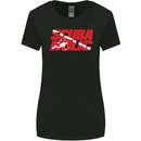 Scuba Diving Scubaholic Diver Dive Womens Wider Cut T-Shirt Black
