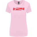 Scuba Diving Scubaholic Diver Dive Womens Wider Cut T-Shirt Light Pink