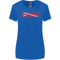Scuba Diving Scubaholic Diver Dive Womens Wider Cut T-Shirt Royal Blue