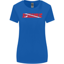 Scuba Diving Scubaholic Diver Dive Womens Wider Cut T-Shirt Royal Blue