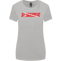 Scuba Diving Scubaholic Diver Dive Womens Wider Cut T-Shirt Sports Grey