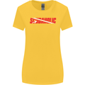 Scuba Diving Scubaholic Diver Dive Womens Wider Cut T-Shirt Yellow