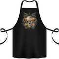 Scuba Diving Skull Diver Dive Cotton Apron 100% Organic Black