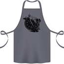 Scuba Diving Skull Diver Dive Deep Sea Cotton Apron 100% Organic Steel