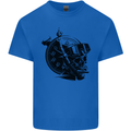 Scuba Diving Skull Diver Dive Deep Sea Kids T-Shirt Childrens Royal Blue