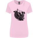 Scuba Diving Skull Diver Dive Deep Sea Womens Wider Cut T-Shirt Light Pink