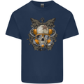 Scuba Diving Skull Diver Dive Kids T-Shirt Childrens Navy Blue