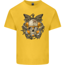 Scuba Diving Skull Diver Dive Kids T-Shirt Childrens Yellow